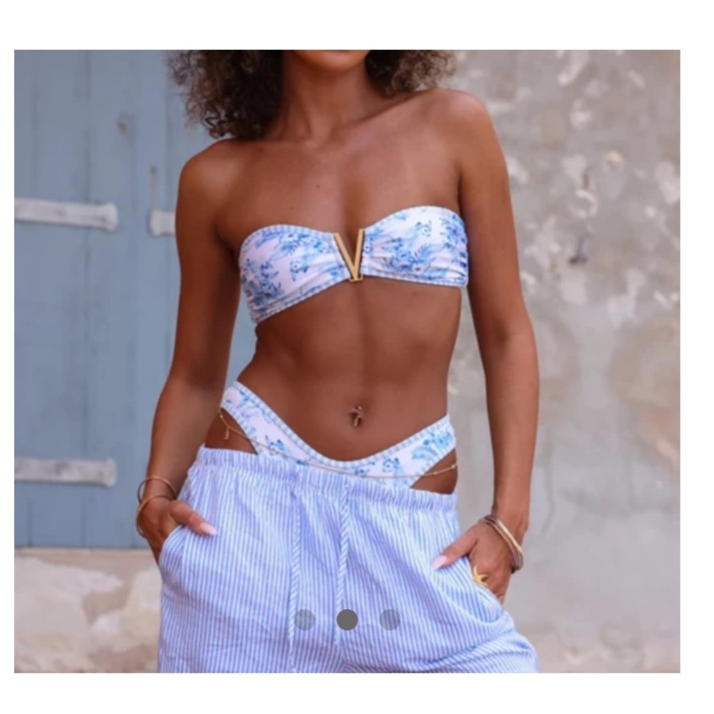 Kulani Kinis Blue Floral Bikini